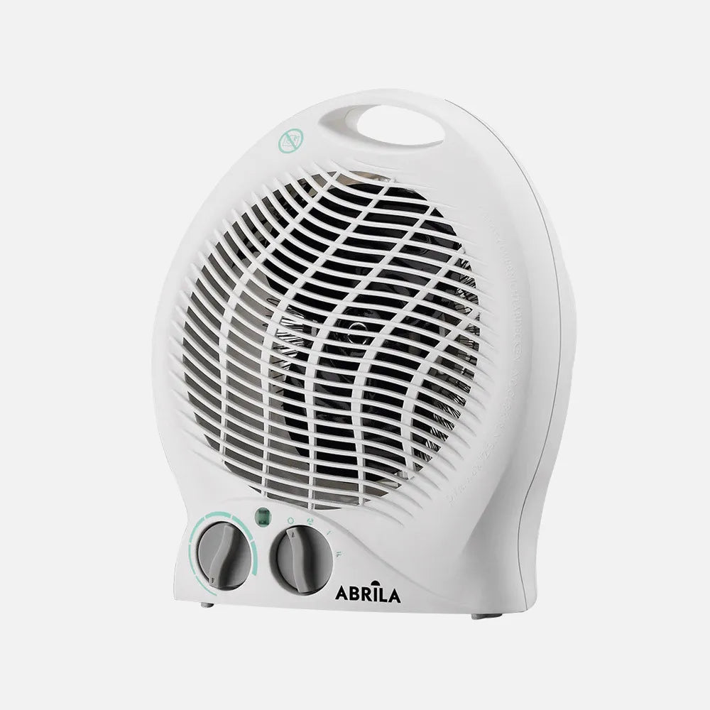 TERMOVENTILADOR ELECTRICO CANDIL 2000W BLANCO 2POTENCIAS, 3FUNCIONES, TERMOSTATO REG. SEGURO Y ASA 26,8X25,7X15,5CM