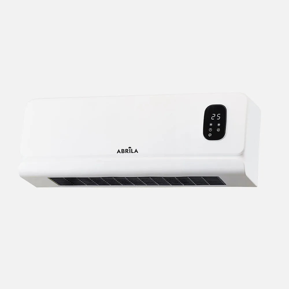 SPLIT CERAMICO PTC TAXUS 2000W BLANCO 2POTENCIAS DISPLAY REMOTO TEMPORIZ.SEGUR. 16X45X12,2CM