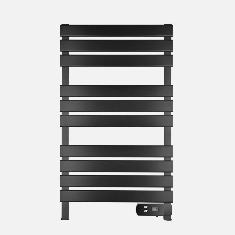 TOALLERO ELECT.ALUMINIO JALON BLANCO 450W DISPLAY LED IP24.PROTEC.TEMPORIZADOR24H 97X55,5X5,5CM