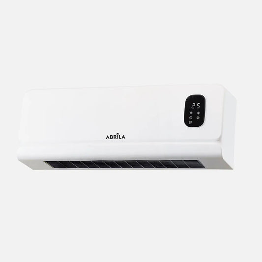SPLIT CERAMICO PTC TAXUS 2000W BLANCO 2POTENCIAS DISPLAY REMOTO TEMPORIZ.SEGUR. 16X45X12,2CM