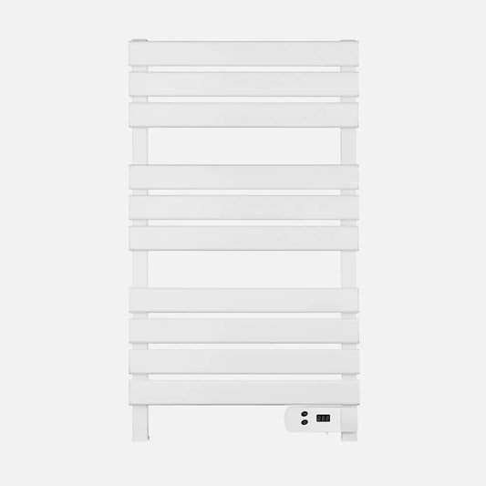 TOALLERO ELECT.ALUMINIO JALON BLANCO 450W DISPLAY LED IP24.PROTEC.TEMPORIZADOR24H 97X55,5X5,5CM